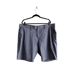 Billabong Mens Hybrid Shorts Cross Fire Submersible Stripes Pattern Gray Size 44